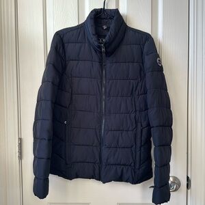 Abercrombie & Fitch Lightweight packable water resistant Jacket Black Medium